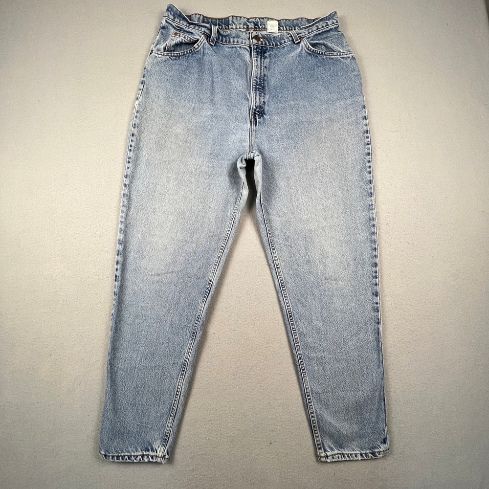 Levi's 950 Orange Tab Jeans Womens 20W Light Blue Relaxed Tapered Vintage USA